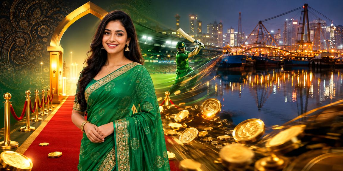 নারায়ণগঞ্জে ক্রিকেট বেটিং শাড়ি পরিহিত মডেল